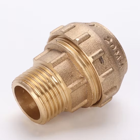 Racord Bronce Rosca Macho