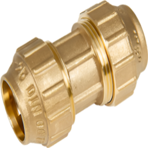 Unión de Bronce Doble Racord